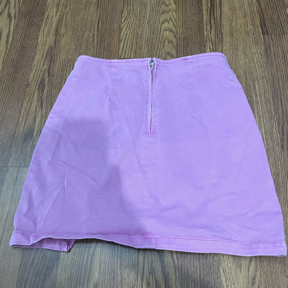 Pink tight target skirt!